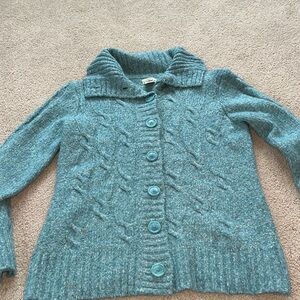 LL Bean wool blend cardigan